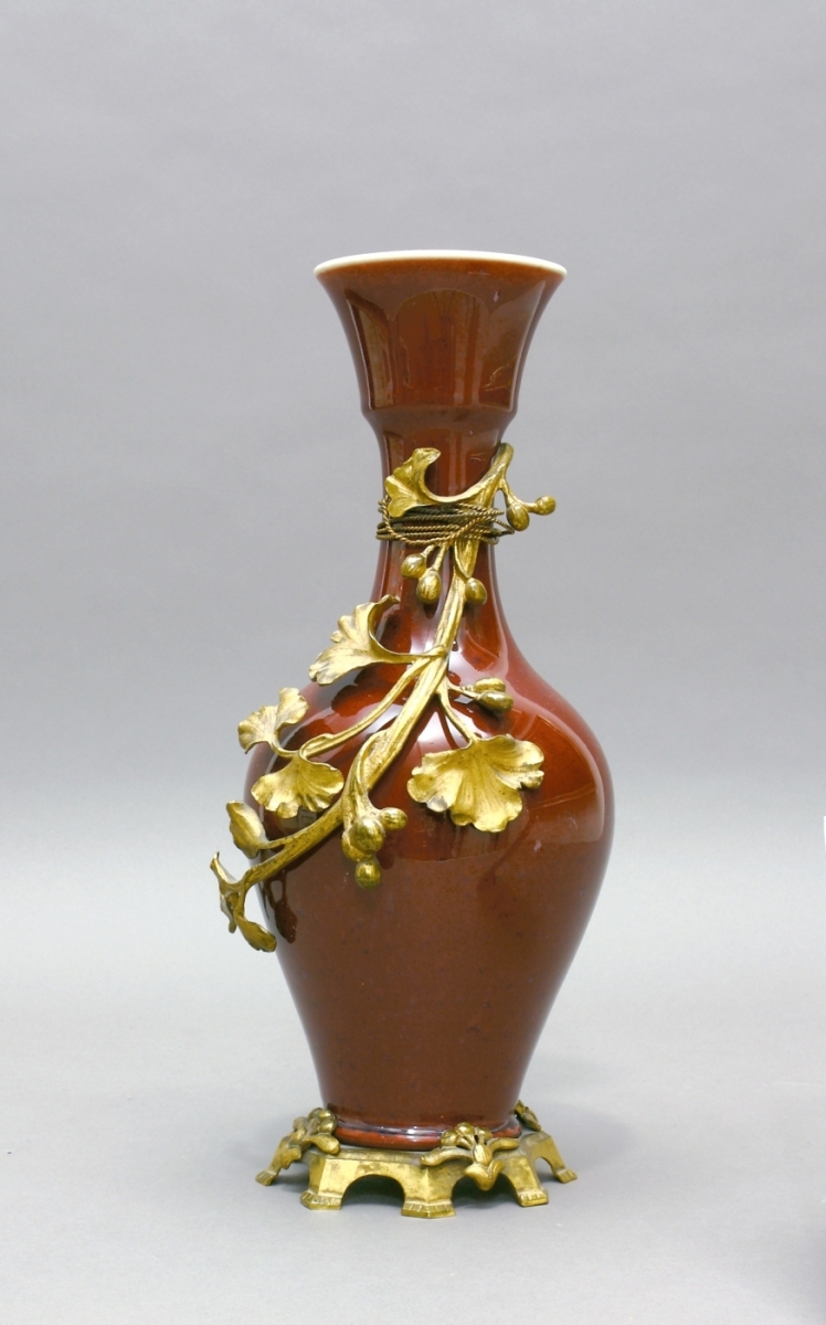 Vase, KPM Berlin, Seger-Porzellan, um 1895 Baluster