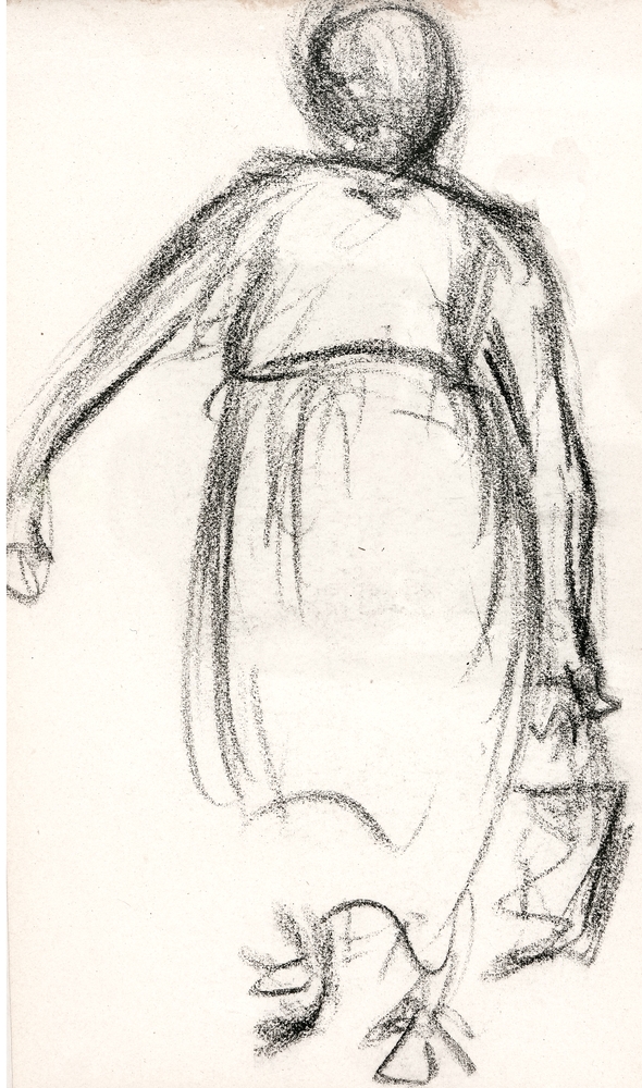 Auktionshaus Quentin Berlin  Zeichnungen Zille  Heinrich  ''Unser eener muß sich puckeln''.