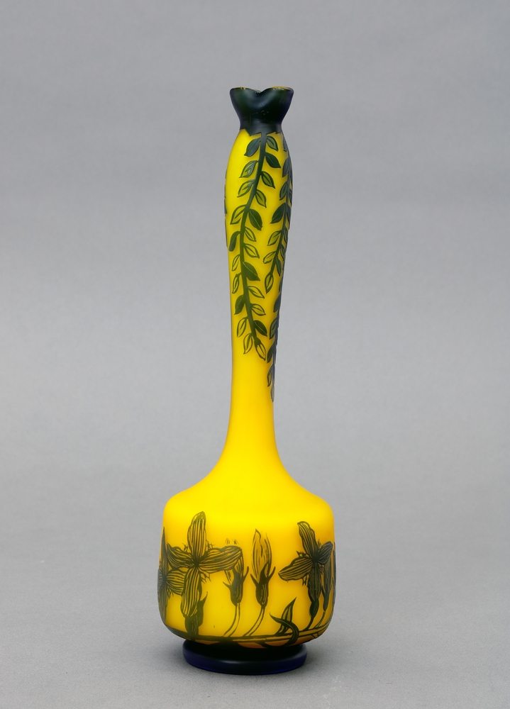 Auktionshaus Quentin Berlin  Glas Vase  Johann Loetz Witwe  Klostermühle  um 1920  Richard Cameo