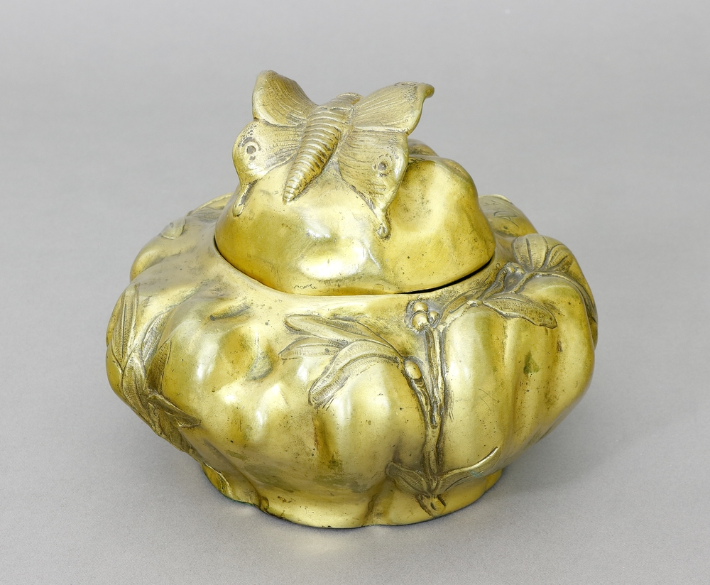 Auktionshaus Quentin Berlin  Kunstgewerbe Vibert  Alexandre  Dose. Art Nouveau  um 1905