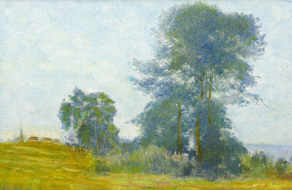 Auktionshaus Quentin Berlin  Gemälde Bunke  Franz  Mecklenburgische Landschaft.