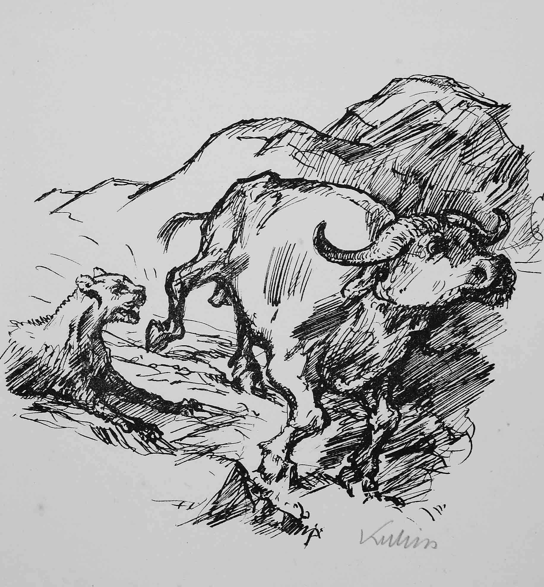 Auktionshaus Quentin Berlin  Künstlergrafik Mappenwerk  Meistergraphik unserer Zeit  1935 Mit 8 Orig.-Graphiken von Lovis Corinth (Markgräfin von Bayreuth  Müller 632)  Alfred Kubin (Raabe 175