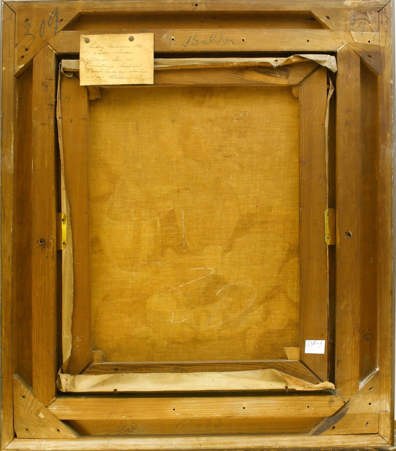 Auktionshaus Quentin Berlin  Gemälde Muhrmann  Ludwig  Stillleben. Vase mit Rosenstrauß