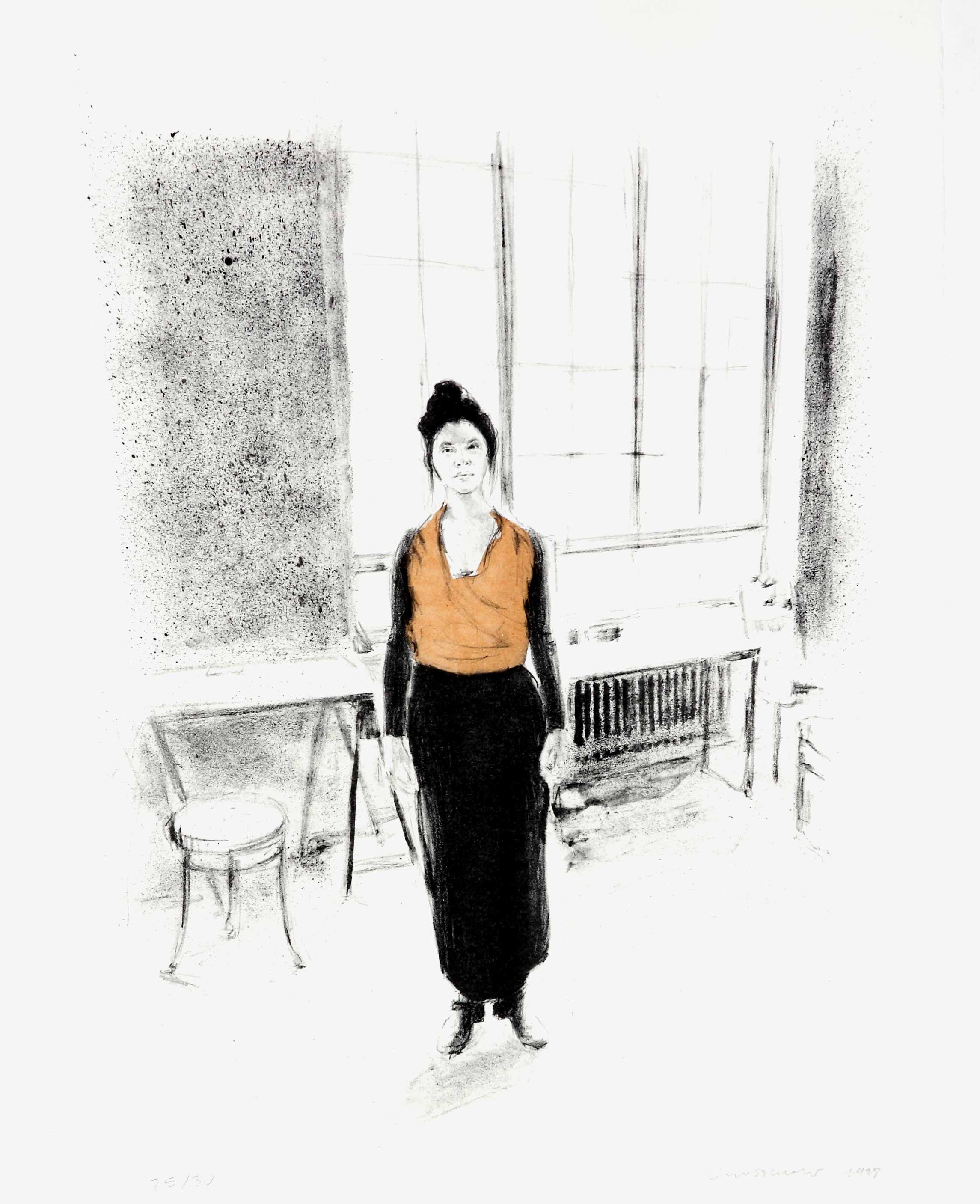 Auktionshaus Quentin Berlin  Künstlergrafik Kassette  MeisterschülerInnen* zum 60. Geburtstag von Klaus Fussmann