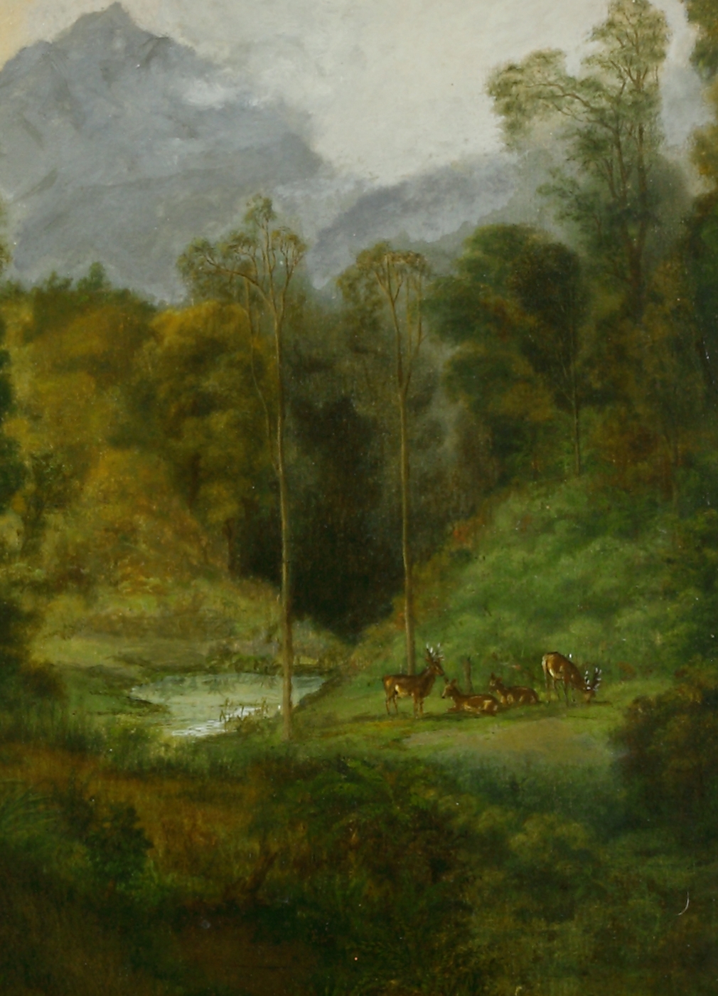 Auktionshaus Quentin Berlin Swart  Corstiaan Hendrikus de  Gebirgslandschaft mit Wild