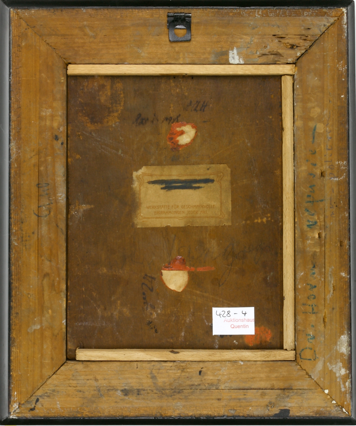 Auktionshaus Quentin Berlin  Gemälde PortrÃ¤tmaler 17./18. Jh.  Bildnis eines Edelmannes mit SchriftstÃ¼ck
