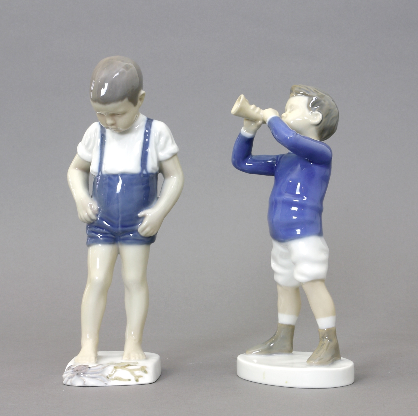 Auktionshaus Quentin Berlin Figuren  Bing & GrÃ¶ndahl  DÃ¤nemark  1952 - 1958  zwei StÃ¼ck