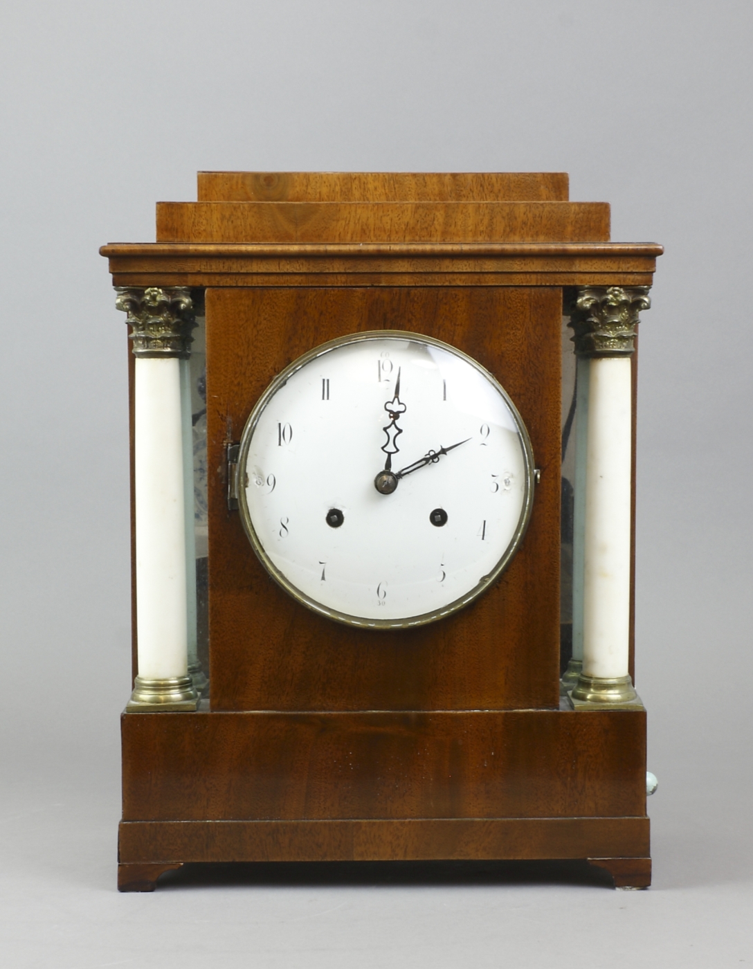 Auktionshaus Quentin Berlin Uhr  Stutzuhr  Mahagoni  Berlin  um 1800