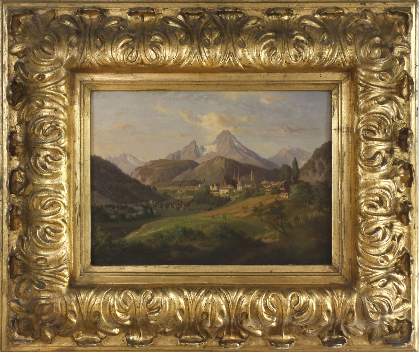 Auktionshaus Quentin Berlin Schmitt  L.  Watzmann bei Berchtesgaden. TÃ¶lz 1880