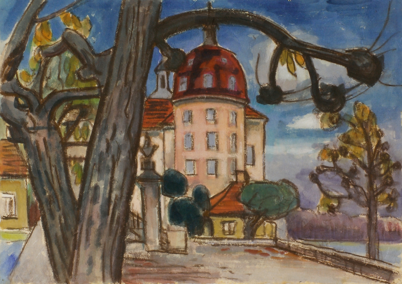 Auktionshaus Quentin Berlin Wilhelm  Paul  SchloÃ Moritzburg. Um 1940-50