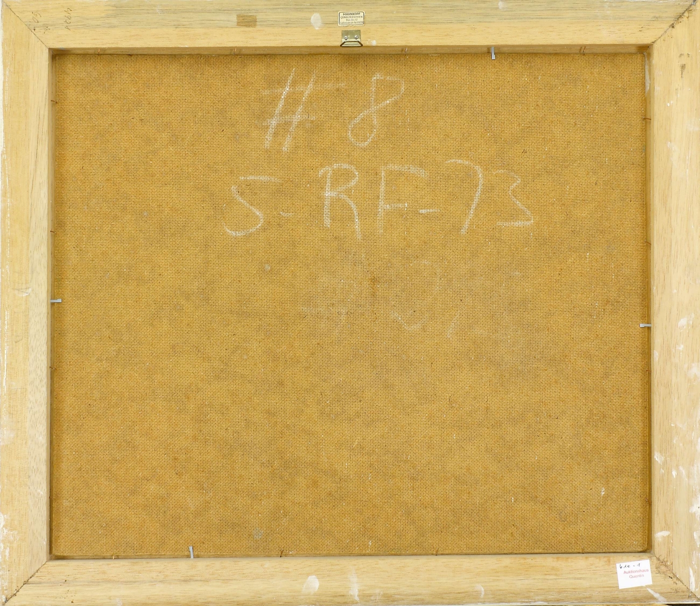 Auktionshaus Quentin Berlin  Gemälde Obin  Henry-Claude  Ohne Titel (Haitianische Straßenszene)