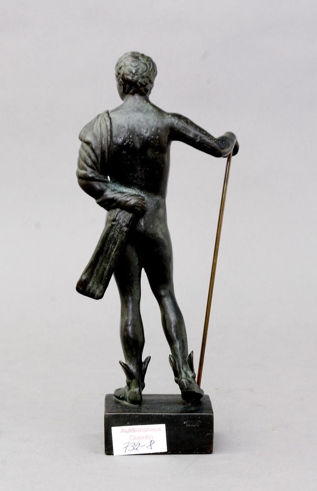 Auktionshaus Quentin Berlin  Skulptur Bildhauer nach der Antike  Hermes