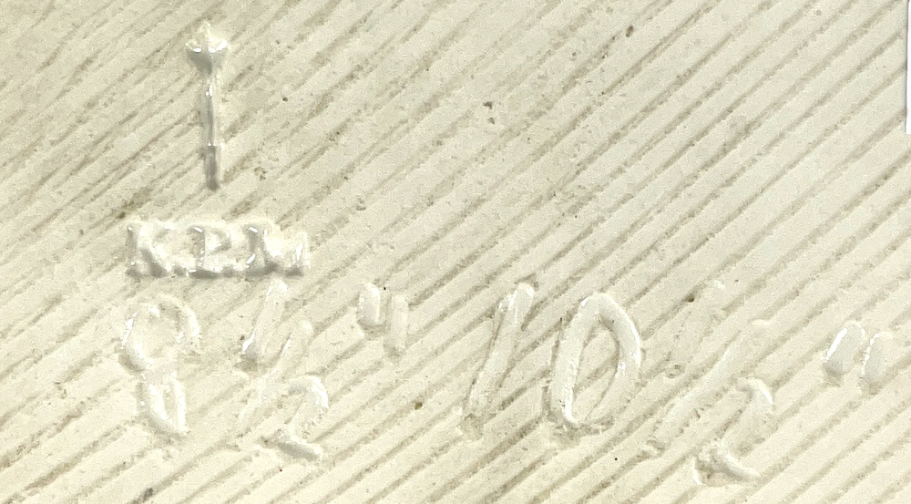 Auktionshaus Quentin Berlin  Porzellan / Fayence Bildplatte  KPM Berlin  20. Jh.