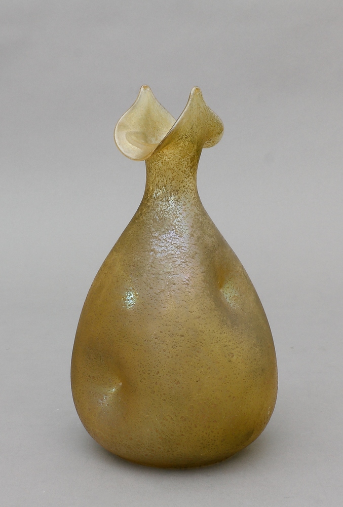 Auktionshaus Quentin Berlin  Glas Vase  Johann Loetz  Klostermühle  Anfang 20. Jh.