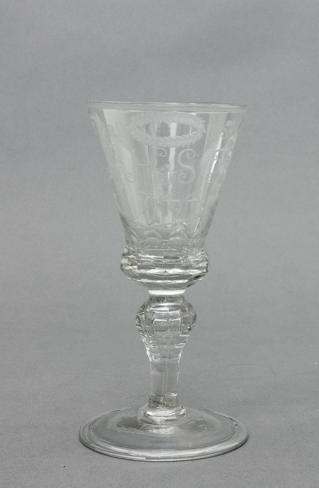 Auktionshaus Quentin Berlin  Glas Kelchglas  Sachsen  1744