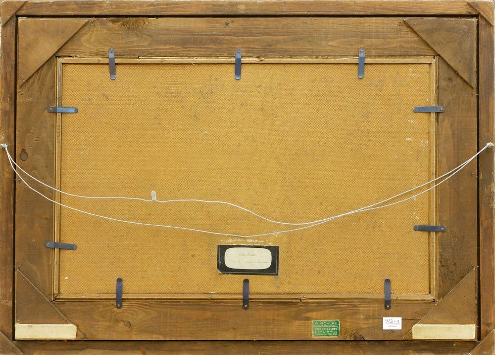 Auktionshaus Quentin Berlin  Gemälde Pallmann  Peter Götz  Prag - Moldau mit Kleinseite