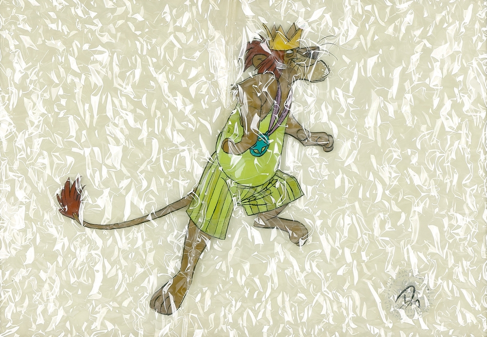 Auktionshaus Quentin Berlin  Zeichnungen Walt Disney Studio  Aufmüpfiger Löwe.